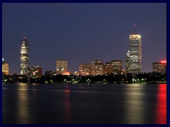 Boston Back Bay skyline from Cambridge